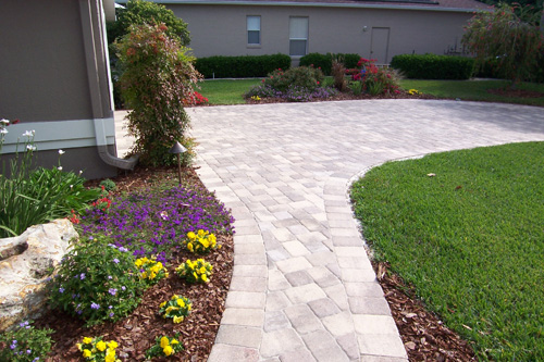 Driveway and Walkway